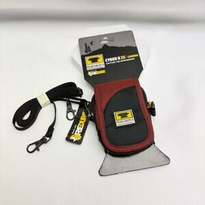 Mountainsmith Camera Case Cyber II XS Red Black Compact Digital Camera Pouch NWT